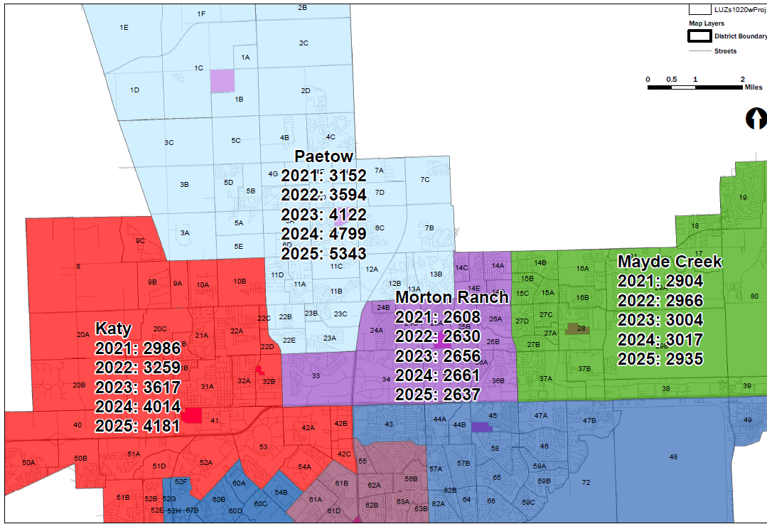 Katy Isd Boundary Map Attendance Boundary Modification / Home