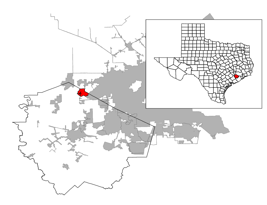 map of cinco ranch area
