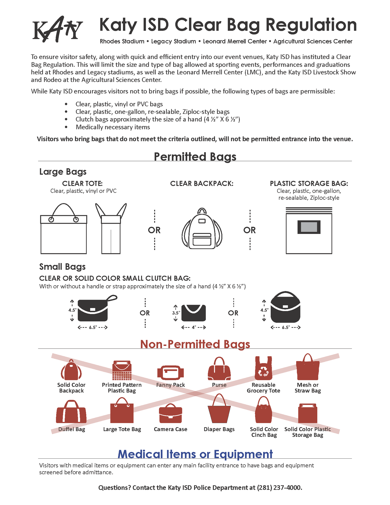 Clear Bag Regulation